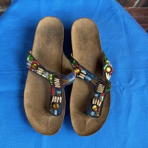 Women’s Bedazzled Wedge Sandals